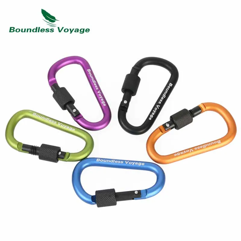 لا حدود لها رحلة في الهواء الطلق تسلق اكسسوارات Carabiners تسلق الجبال مشبك مع قفل التخييم هوك الألومنيوم سبائك Quickdraws لا حدود لها رحلة في الهواء الطلق تسلق اكسسوارات Carabiners تسلق الجبال مشبك مع قفل التخييم هوك الألومنيوم سبائك Quickdraws