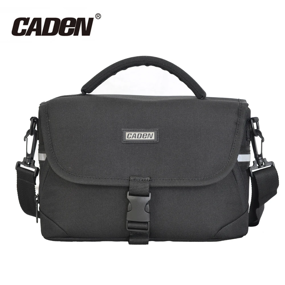 Дешевый Caden DSLR Камера сумка Камера чехол для Canon Nikon sony объектива сумка Водонепроницаемый фотографии фото сумка