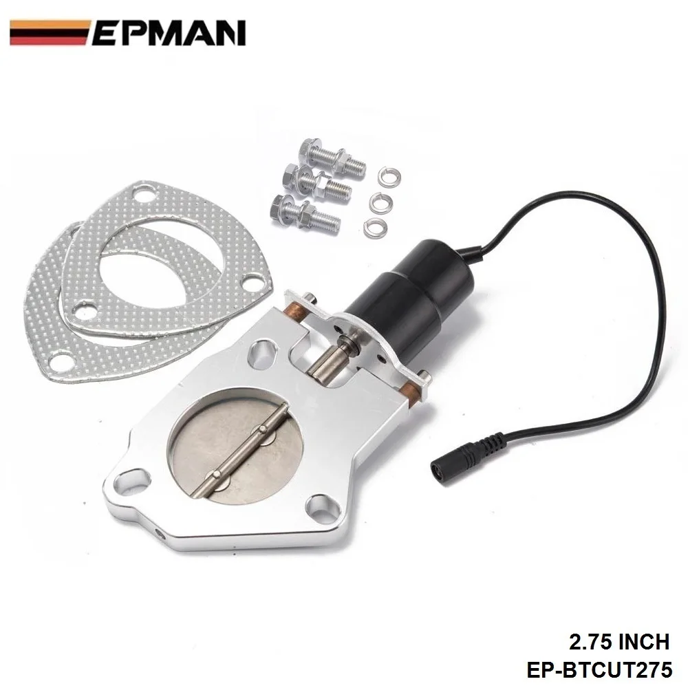 2,7" Электрический Выпускной вырез клапаны подходит для y-трубы выхлопной для BMW E39 5 серии 97-03 EP-BTCUT275