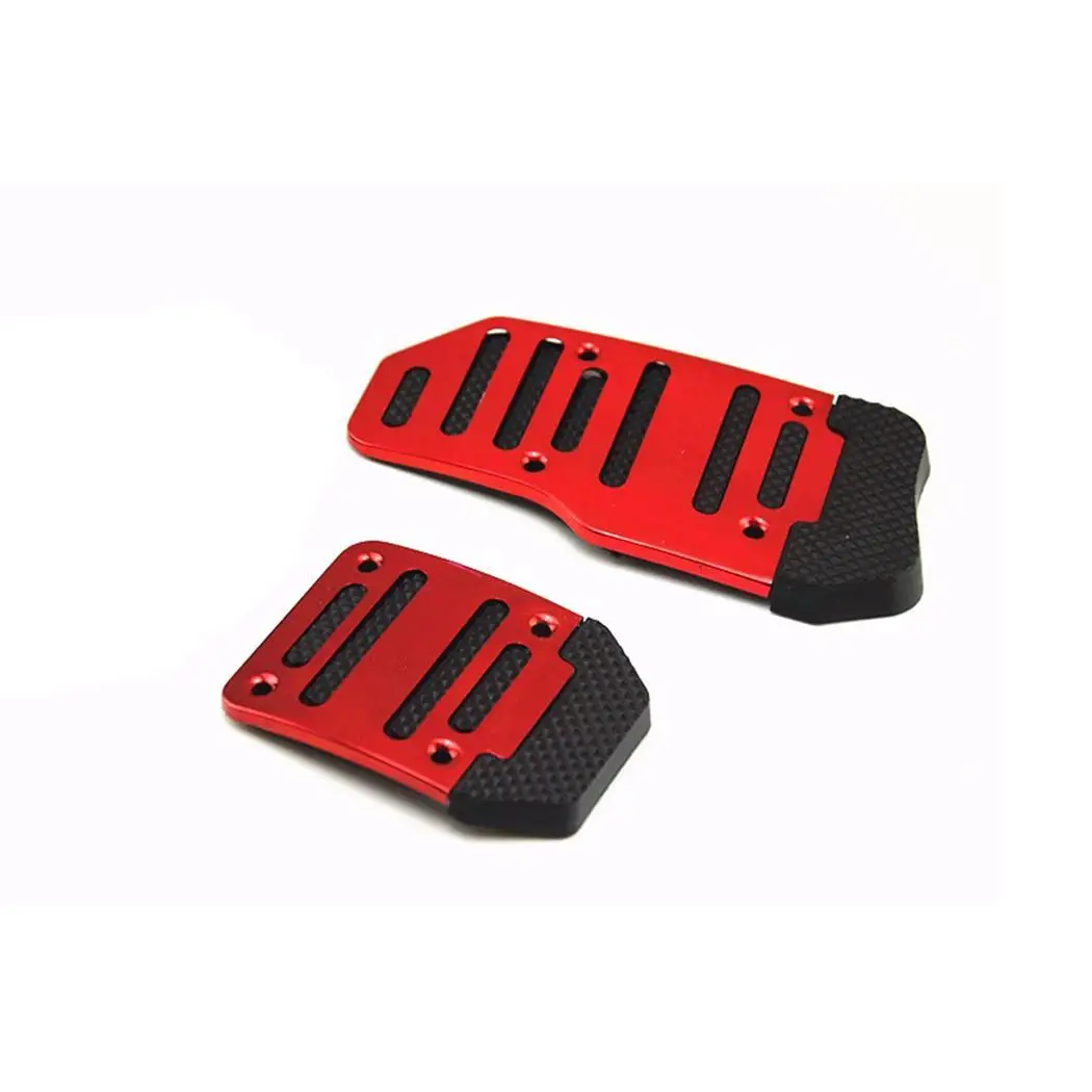 Car Replacement Parts Aluminum Alloy Non slip Pedal Cover Pads Manual