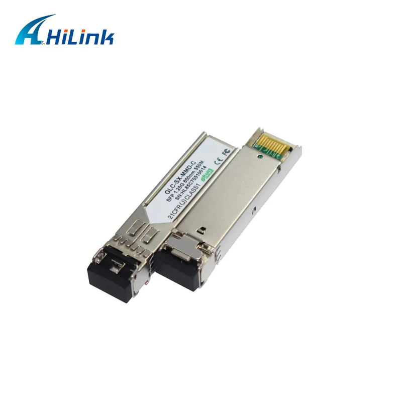 Двойной приемопередатчик LC 1000BASE-SX 1,25G 850nm 550m DOM SFP GLC-SX-MMD