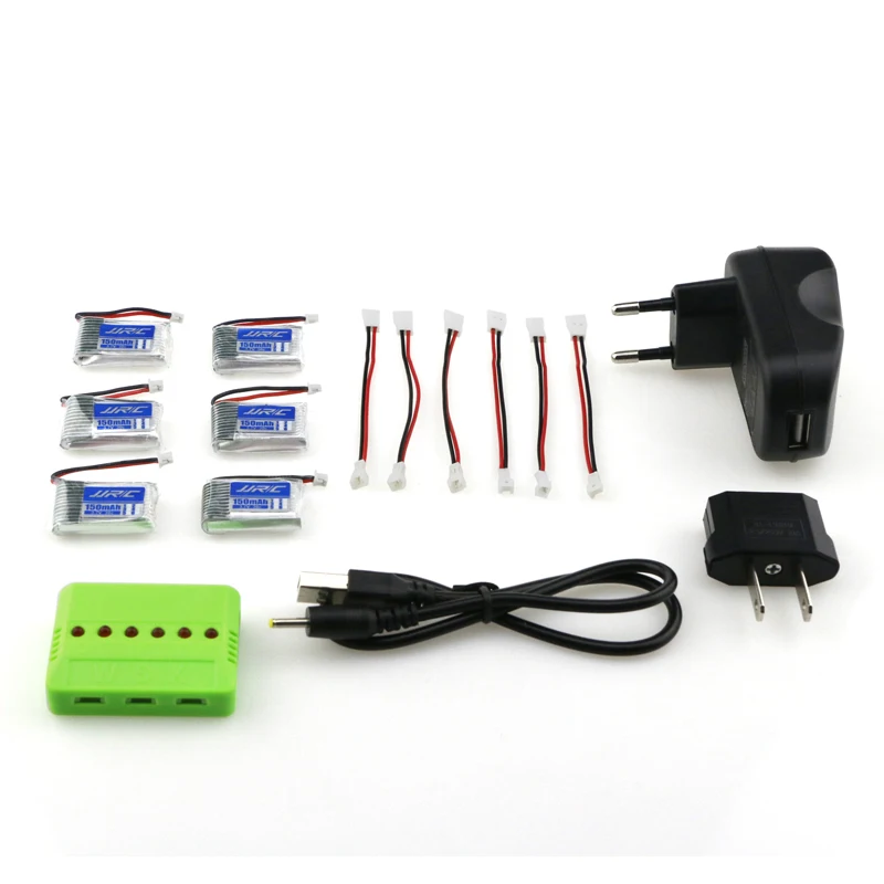 

JJRC H20 H20H RC Quadcopter Spare Parts 3.7V 150mAh30C Battery with charge Set
