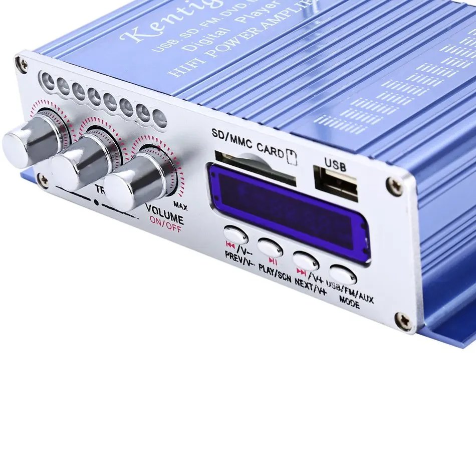 Kentiger HY 502 2CH Hi Fi стерео низкий уровень искажений Шум Выход Мощность Усилители