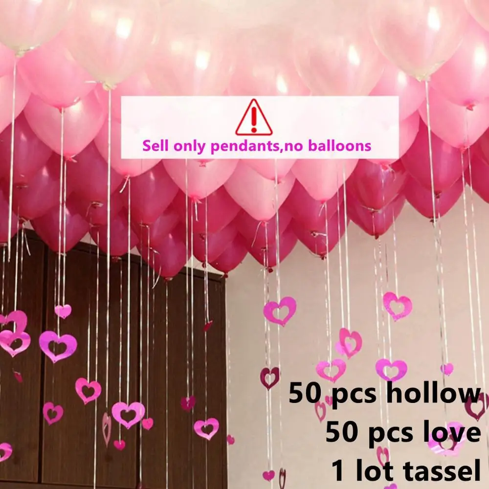 Taoup 100 шт Пластиковые гелиевые шары грузики для воздушных шаров фольгированная подвеска в виде шара воздушные шары для дня рождения Вечеринки аксессуары для свадьбы - Цвет: Balloons Weight 3