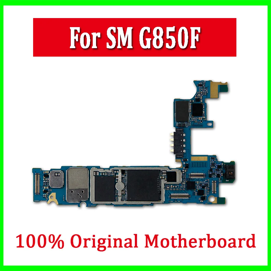 

Original Motherboard For Samsung Galaxy Alpha G850F 32GB Unlocked Mainboard With Chips Europe Version For SM G850F Logic Board