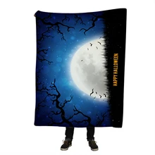 Halloween Printing Sherpa Blanket for Beds Butterfly Plush Throw Blanket Kids Adults Throw Bedding 150x200CM Halloween Printing Sherpa Blanket for Beds Butterfly Plush Throw Blanket Kids Adults Throw Bedding 150x200CM
