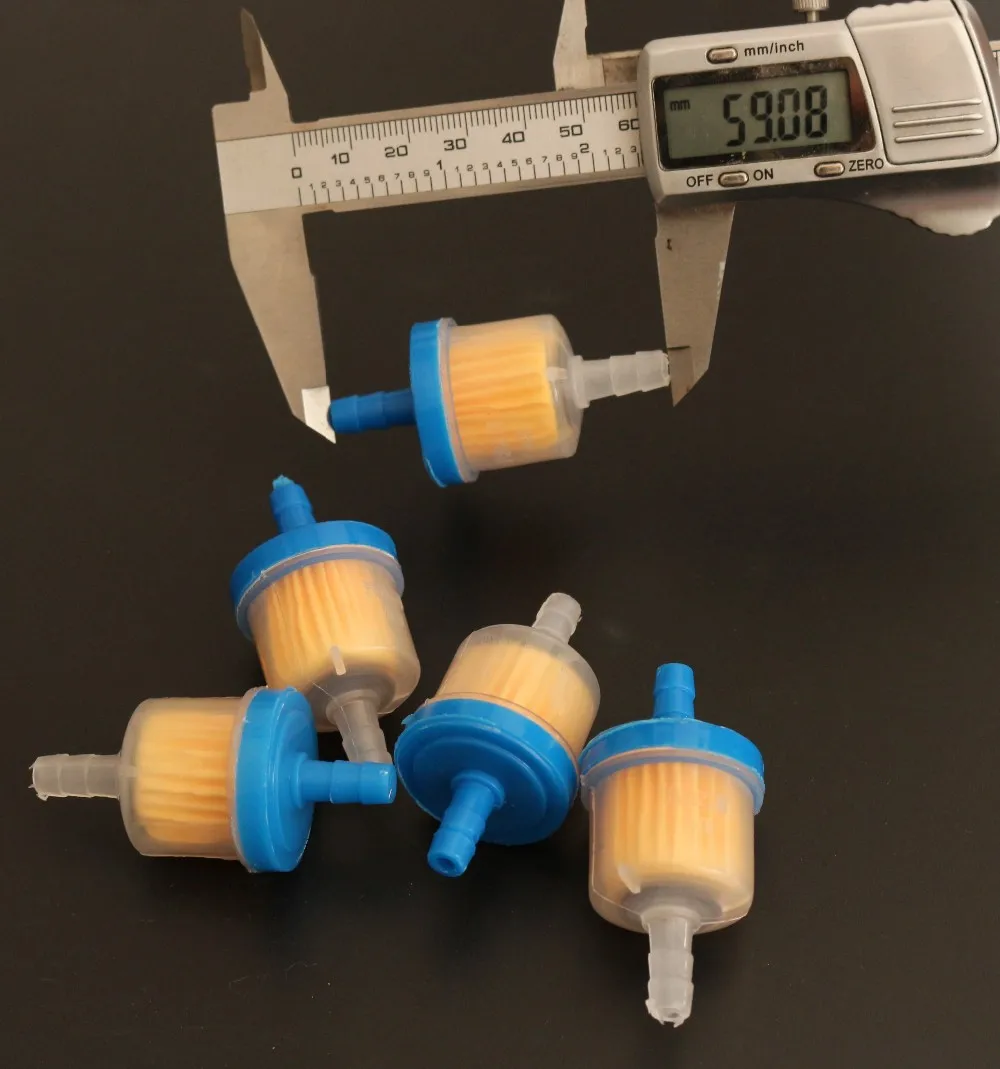 5PS Motorcycle Petrol Gas Inline Fuel Filter For Dirt Pit Trail Bike 4