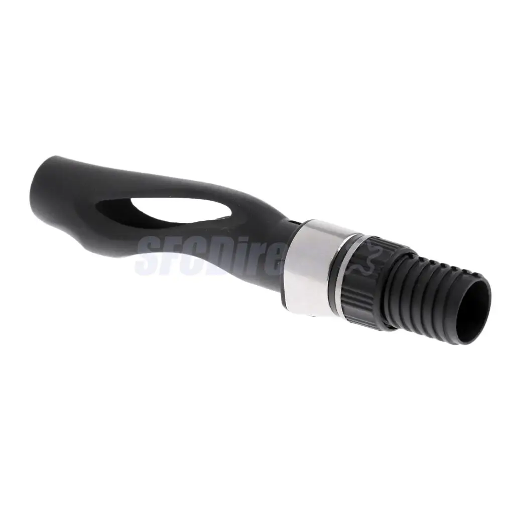 2 Pieces Fishing Reel Seat Spinning Reel Seat Rod Building Repair Tools Light Weight and Durable Black 16mm/0.63inch
