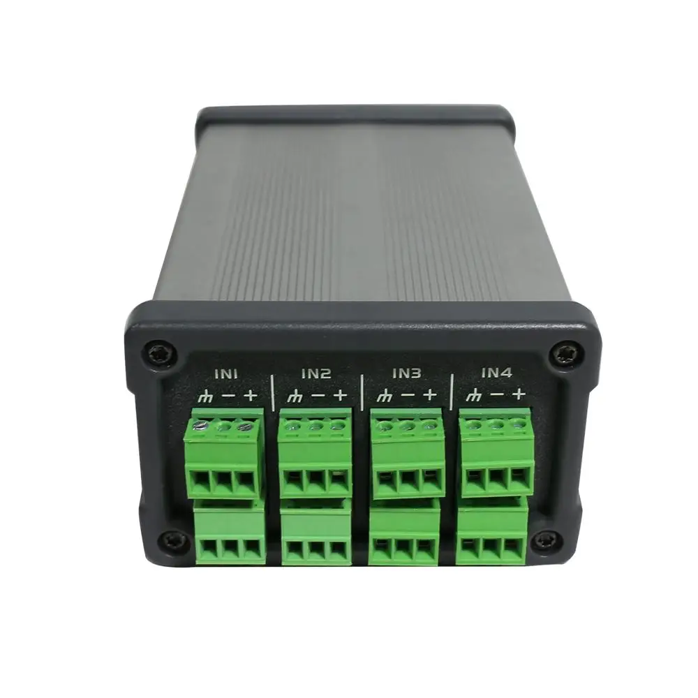 Ben & Fellows 521017 Dante 4 In and 4 Out Audio Converter and Transmitter with Audinate Interface Support 12VDC Power Supply