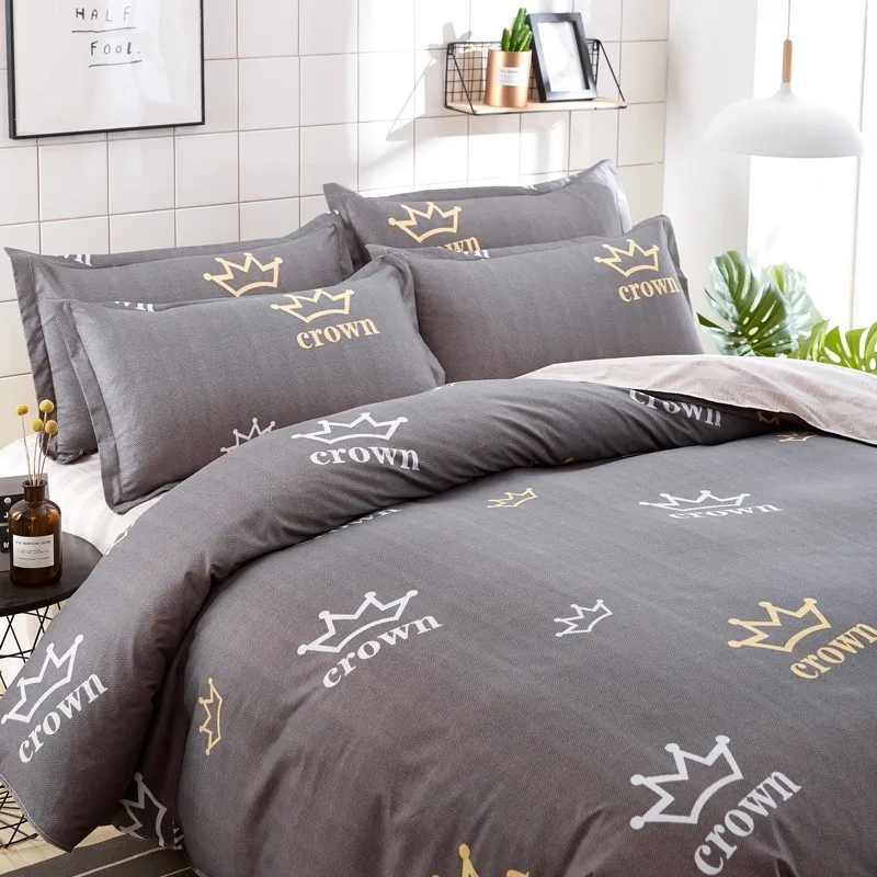 Solstice Домашний текстиль Хлопок Постельное белье Пододеяльник Set Flat BedSheet Подушка