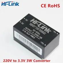 10 шт./лот HLK-PM03 ac-dc 220 В до 3,3 В понижающий модуль питания Интеллектуальный бытовой выключатель конвертер