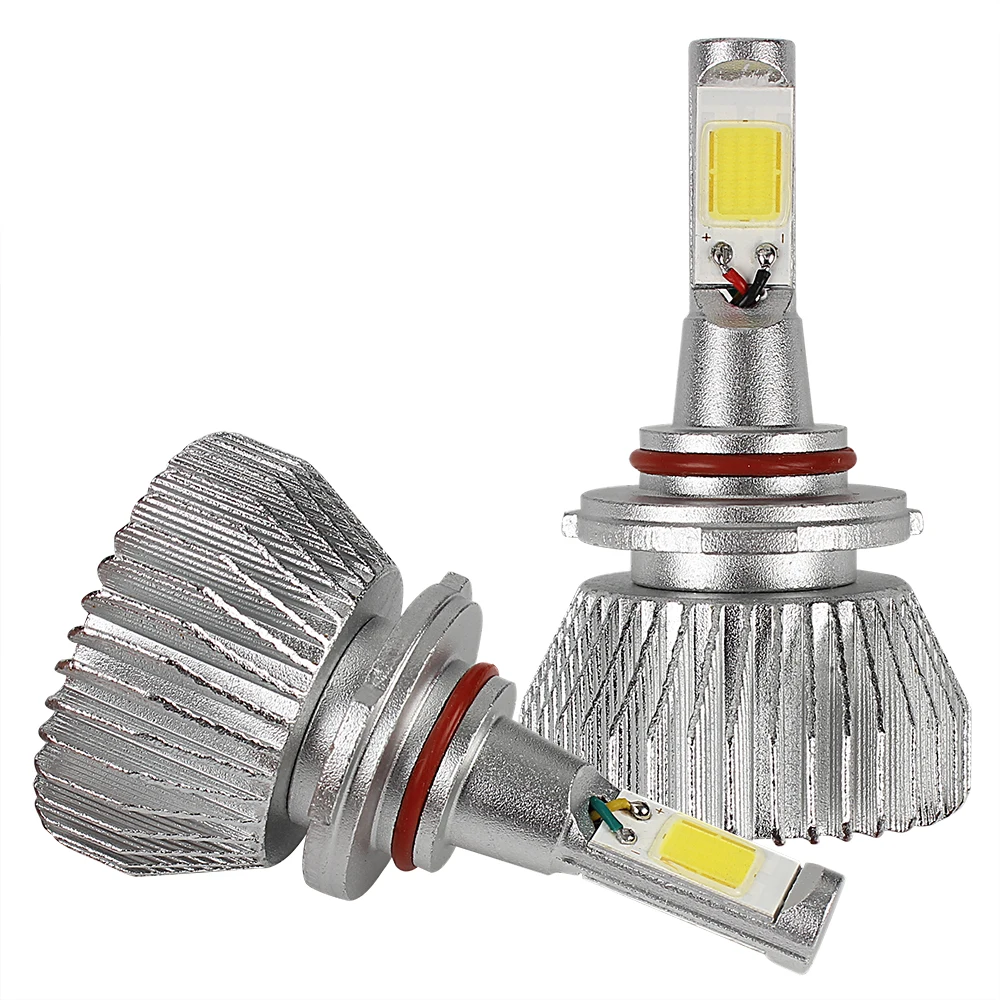 

2pcs C6 series 9006 Light Source Car-styling Car LED Headlight Headlamp Conversion Light All In One COB Head Light