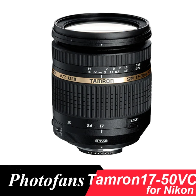 

Tamron 17-50/2.8 VC Lens for Nikon Tamron 17-50mm f/ 2.8 VC Lens D3300 D3400 D5300 D5200 D5500 D5600 D90 D7100 D7200 D500