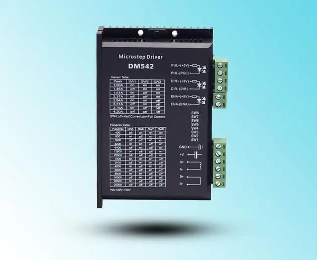 

DM542 stepper driver for 57 motor, nemo 23 stepper driver DM542, 4A, 32