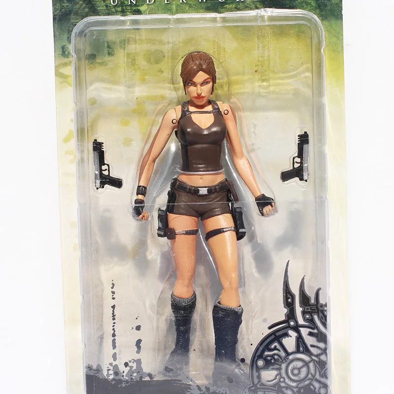 1 шт. NECA Tomb Raider Underworld Lara Croft ПВХ фигурка " 18 см новинка в коробке