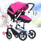 2016 New Fashion Pushchair Baby Srollers,Protable Pram Baby Stroller for Newborn Infants,Folding Baby Travel System Sleeping Car