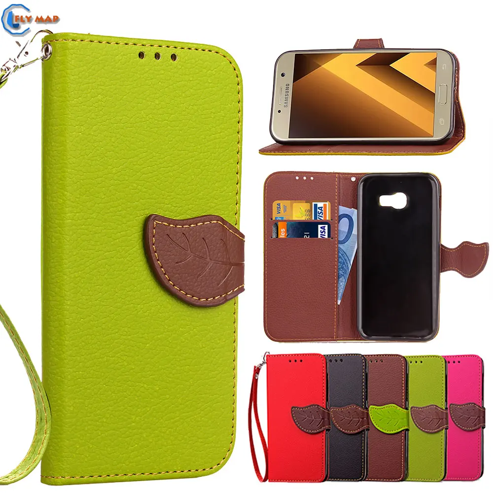 Coque For Samsung Galaxy A3 2017 A320 Wallet Flip Phone Case PU Leather Cover A 3 2017 A 320 SM-A320 SM-A320FL SM-A320F Capa Box