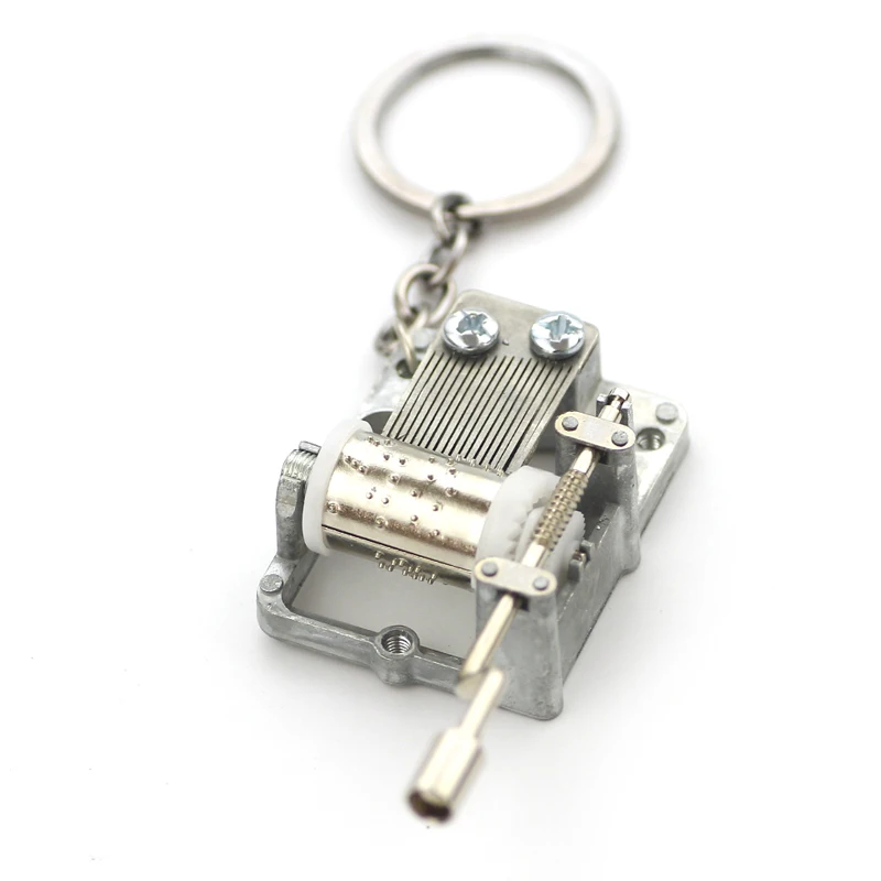 

Keychain Hogwarts Game of Thrones DIY Music Box Keychain Music Movement Set 18 Tones Beautiful Melody Brinquedos For Men Women