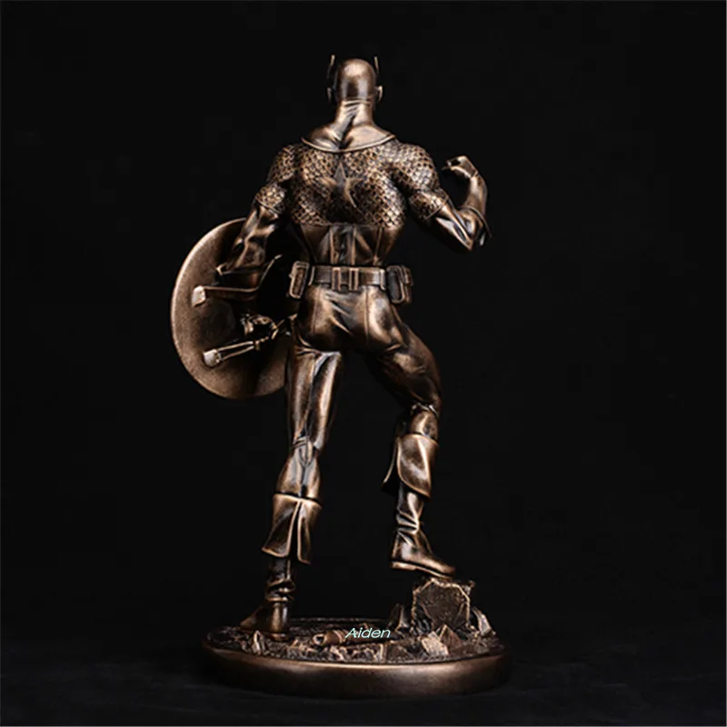 1" Статуя Мстителей 1:6 супергерой Капитан Америка Steven Rogers анимационная фигурка GK Коллекционная модель игрушечная коробка 32 см B464