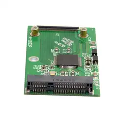 Mini pci-e SSD твердотельный накопитель до 40 Булавки интерфейс zif (ce) карта адаптера (mSATA)
