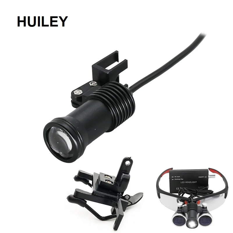 Headlight for Dental Loupe Binocular Surgical Magnifier Dentist Magnifying Glass LED Head Lamp Light 3W/5W Headlamp Lighting