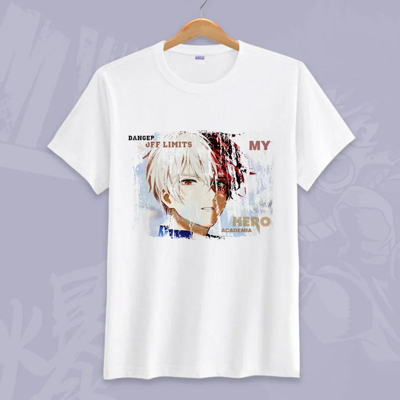 Coshome Boku No Hero Academia T-Shirt Short Sleeve Tee Shirt  My Hero Academia Izuku Midoriya Printed Summer Costume (20)