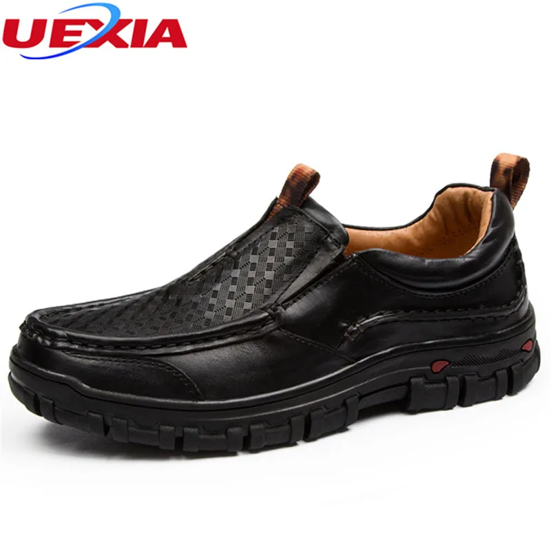 

Natural Cow Leather Handmade Breathable Anti-Odor Walking Flats Men Shoes Fashion Slip on Casual Shoes Moccasins Zapatos Hombre