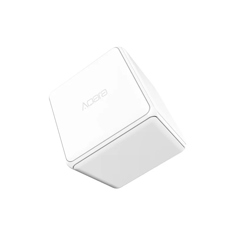 Xiaomi Mijia aqara Magic Cube контроллер Zigbee версия контролируется шесть действий для устройство «умный дом» ТВ умная розетка