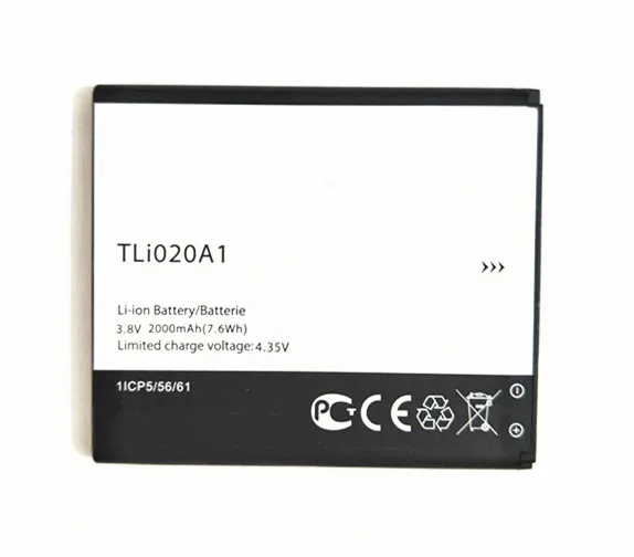 Аккумулятор AZK 2000 мАч TLi020A1 для Alcatel OneTouch Pop Star LTE A845L / POP S3 505050a 5050Y 5050X 5065D TCL J738M J736L D920