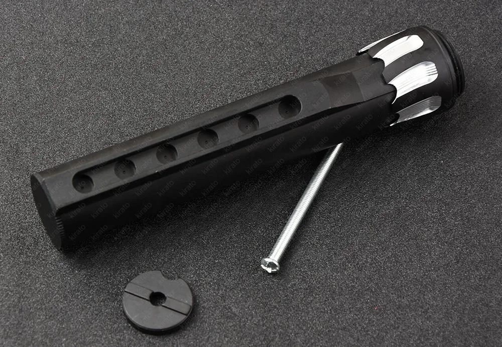 

For AEG AR15 M4 M16 airsoft Stock Pipe Lightweight Aluminum CNC buttstock tube M5336