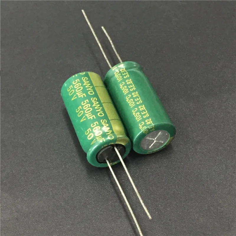 SANYO AX 5X11mm Low Impedance Long life Capacitor 20pcs 50V 4.7uf 50V SUNCON