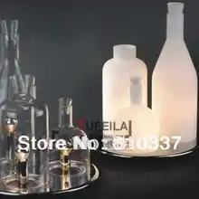 3 головы бутылка свет современный дизайн Современная бутылка настольная лампа свет белый FG804