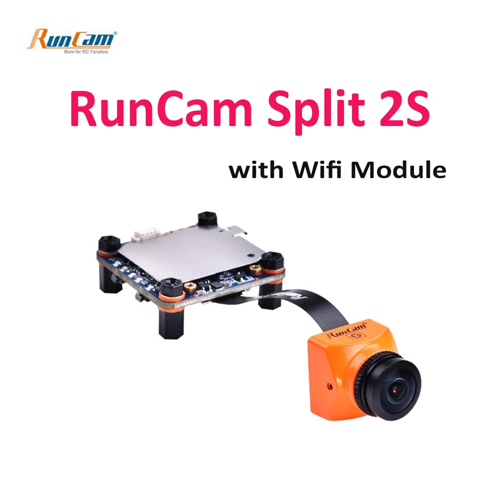 RunCam split 2S 1080P @ 60fps HD запись и WDR 16:9/4:3 FPV мини камера NTSC/PAL переключаемый w/Wifi модуль