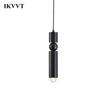 

Modern Lamps Lanterns Bedroom Head Restaurant Bar Creative Long Single Head Small Chandelier Single Head Or Three Heads Iron Han