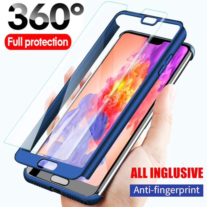 360 Full Protection Case For Samsung A51 A71 A70 A60 A50 A40 A30 A20 A20E A10 Galaxy S20FE 5G S10 S9 S8 Plus A6 A8 A7 2018 | Мобильные