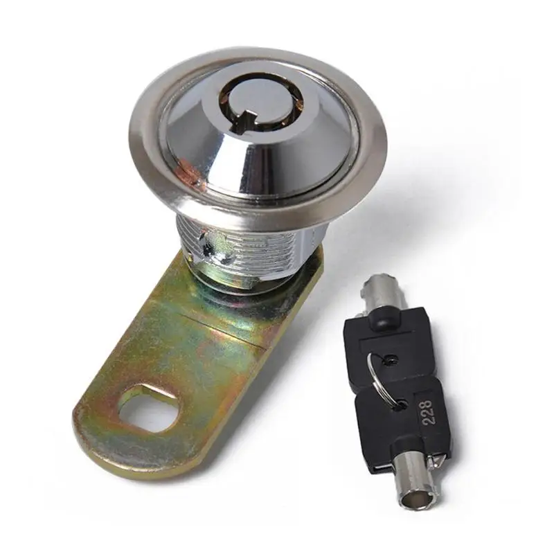 1 шт. трубчатый cam Lock с ключами кулачковые Цилиндрические замки электрического шкафа прицеп для легковых автомобилей ящик для инструментов замок для почтового ящика, шкафа ящика шкафчик