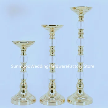 

New style tall Wedding acrylic crystal Table Centerpiece Flower Stand for Table decoration yuson0021