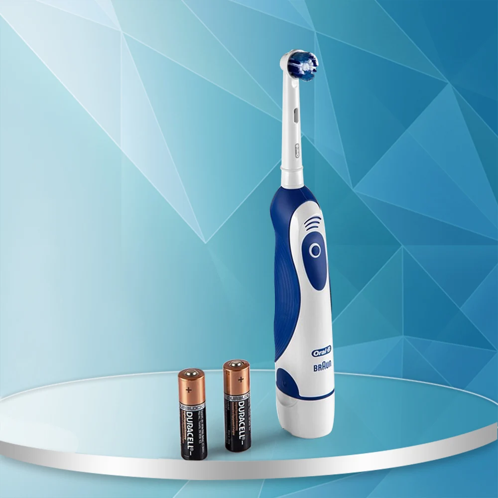 Escova de Dentes Genuine Oral Sonic Elétrica Remover Bateria Higiene Oralb Cabeça Db4010 b 10 Cheap Escovas de dente elétricas