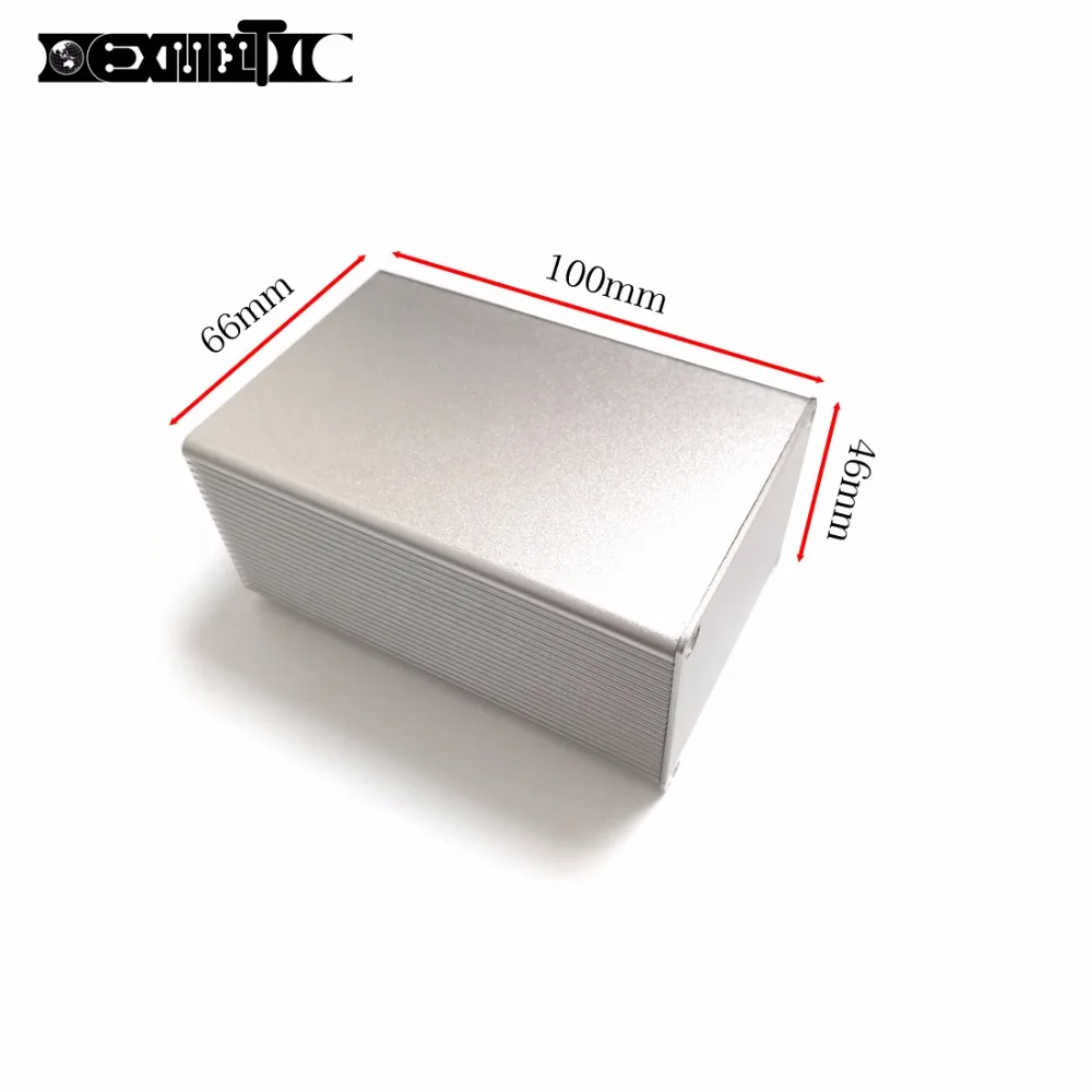 Алюминиевый корпус для PCB POWER shell Electric project box DIY 66*46*100 мм новинка|box fedex|enclosure