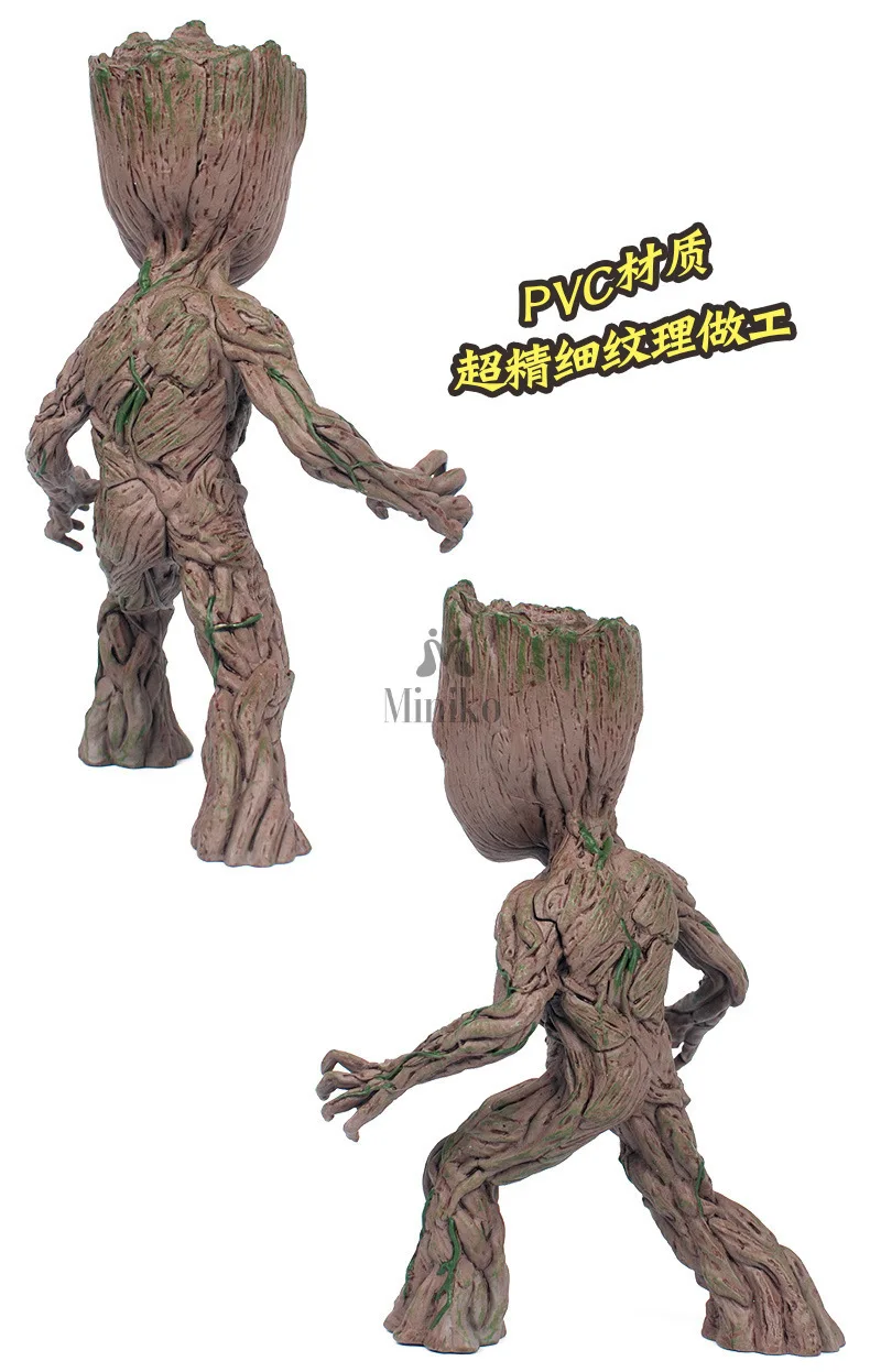 Grunt Moward Groot Wisun Movie Tree Man детская фигурка героя модель стражи Галактики Grot модель игрушки подарки для детей