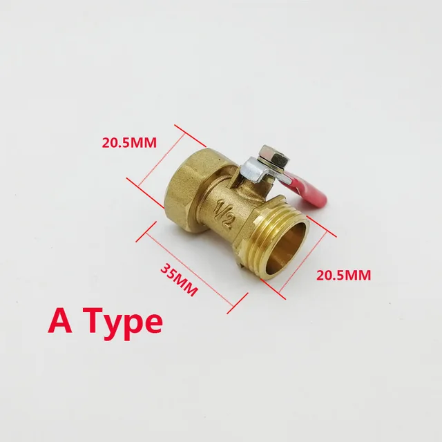 Juego De Conexión Latón 1" AG X 1/2" AG Para Bombas De Circulación - DN15 (1/2")