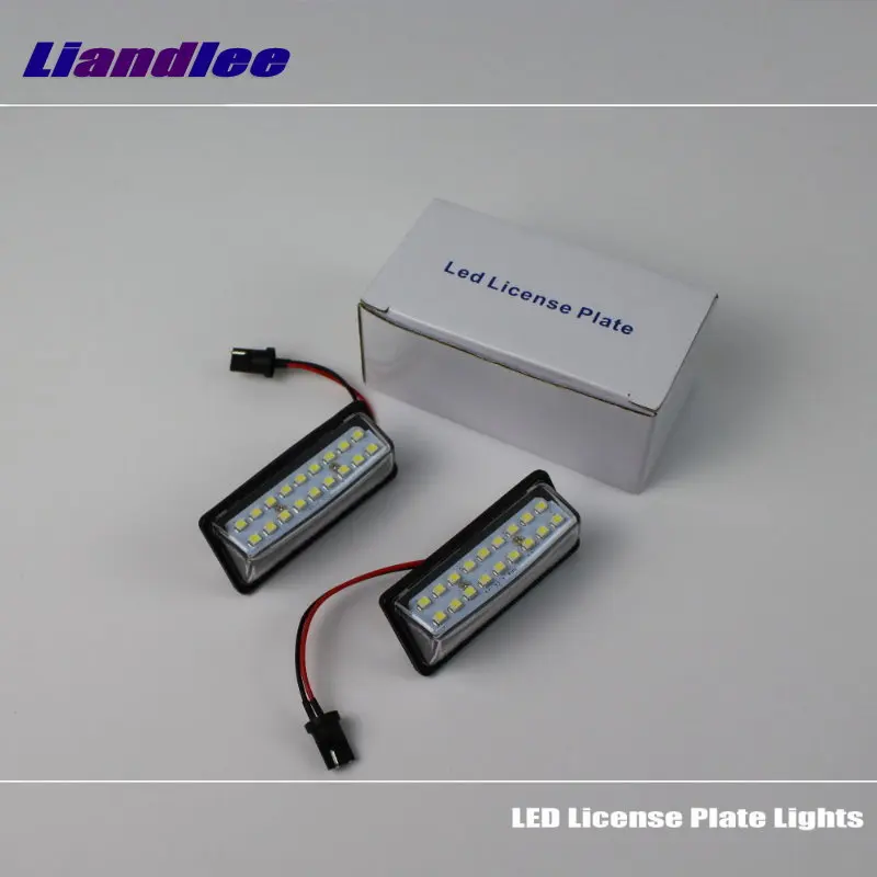 

Liandlee Car License Plate Lights For Nissan Altima Latio Tiida Maxima Teana Auto Number Frame Lamp Bulb LED Accessories