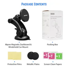 Magnetic Car Mount 360 degree Rotatable Stand