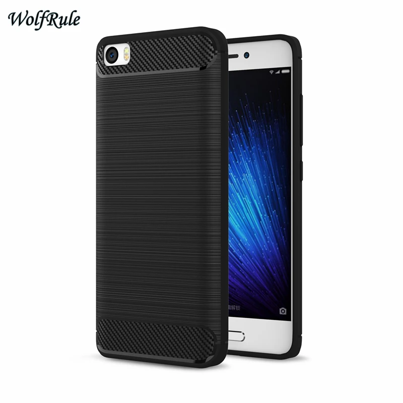 Wolfrole чехол для Xiaomi Mi5 противоударный ТПУ Матовый Бизнес мобильный телефон Mi 5|case for