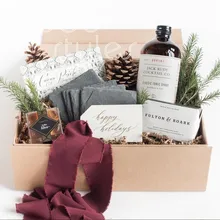 Cocostyles заказной пустой потрясающий крафт Твердый Чехол коробка с тканевым ремешком и биркой для леса подарок на свадьбу упаковочная коробка