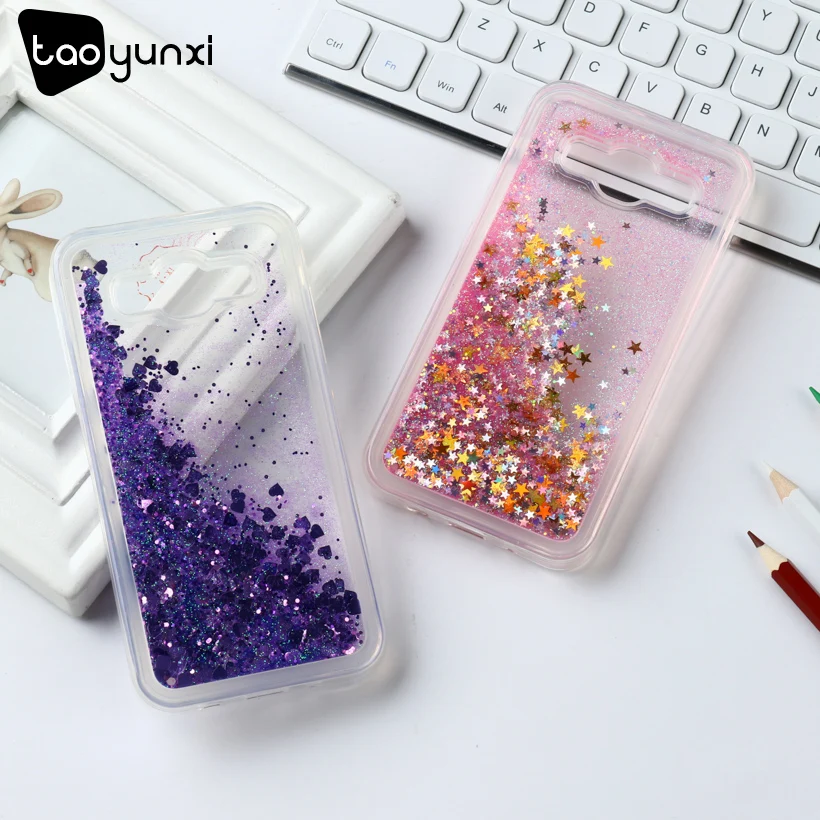 

TAOYUNXI Soft TPU Case For Samsung Galaxy J5 2016 Case Anti-knock J510F J510 Liquid Quicksand For Samsung J5 2016 Cases Glitter