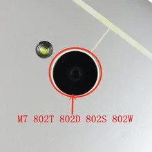 10 шт. ymitn Корпус часть для HTC один m7 802 Вт 802 т 802d сзади Камера стекло объектива+ клей Замена+ отслеживания нет