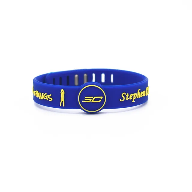 Distinct/® 1 pcs Caoutchouc de Silicone Hommes et Femmes Bracelet Sport Bracelet de Basket-Ball
