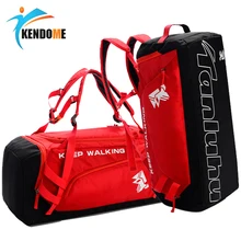 Hot Big Capacity Outdoor Training Gym Bag Waterproof Sports Bag Fitness Bag Men Women Multifunction Shoulder Travel Yoga Handbag big capacity pu luggage stripe handbag durable travel fitness training gym single shoulder bag black white