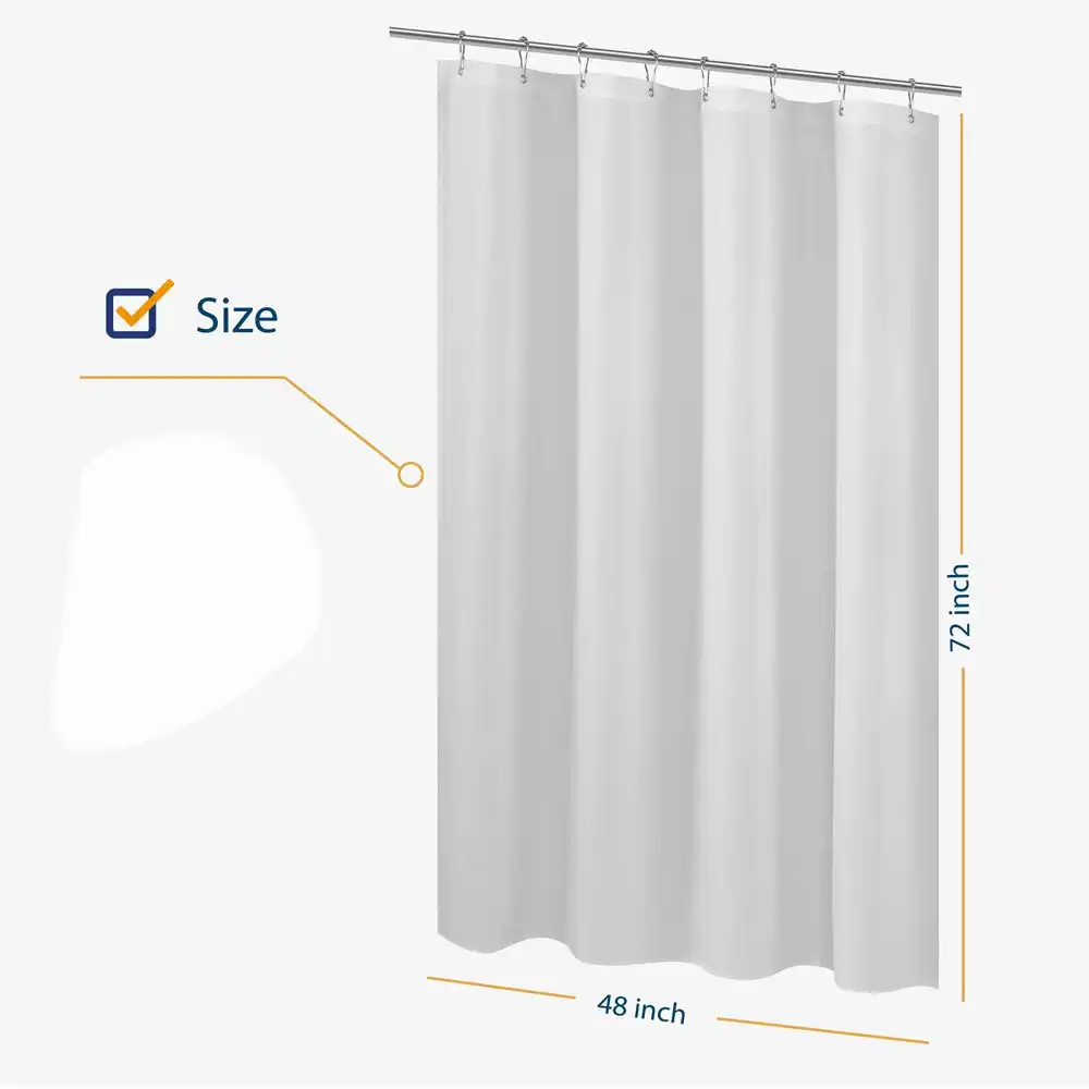 Shower Curtain Fabric Shower Curtain 72x48 Curtains For Bathroom